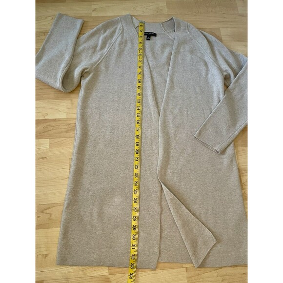 Banana Republic Open Cardigan Size Small Beige Long Sleeves - Picture 6 of 8